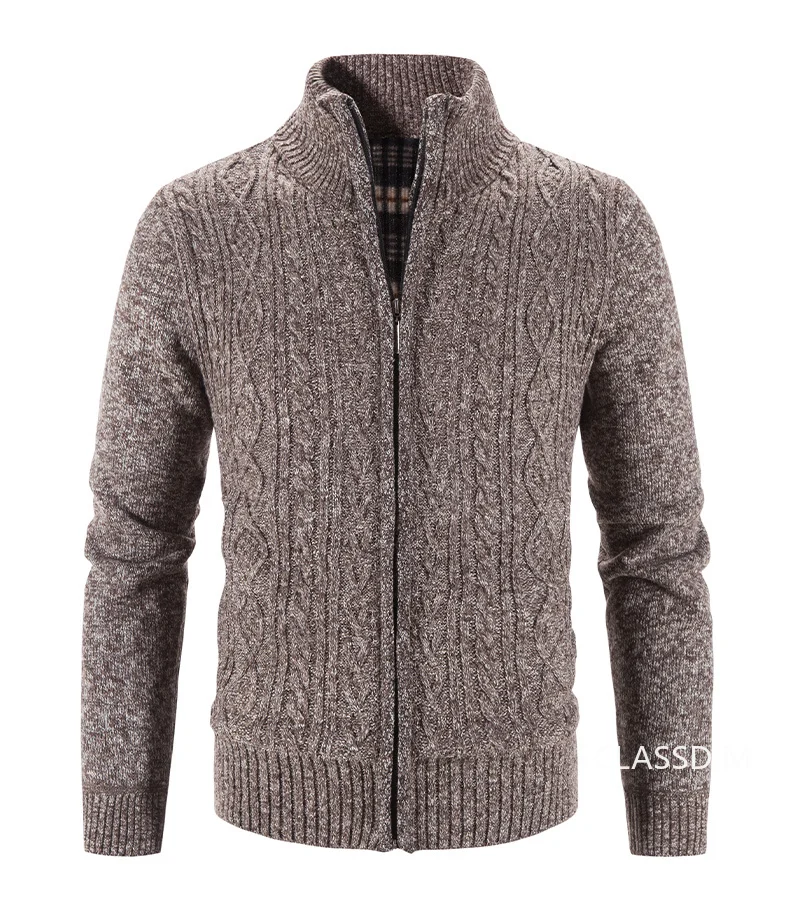 Men Winter Jackets Cardigans Casual Sweatercoats Warm Sweaters Male Stand-up Collar Slim Fit Sweaters Coats Winter Clothes 3XL Men Winter Jackets Cardigans Casual Sweatercoats Warm Sweaters Male Stand-up Collar Slim Fit Sweaters Coats Winter Clothes 3XL