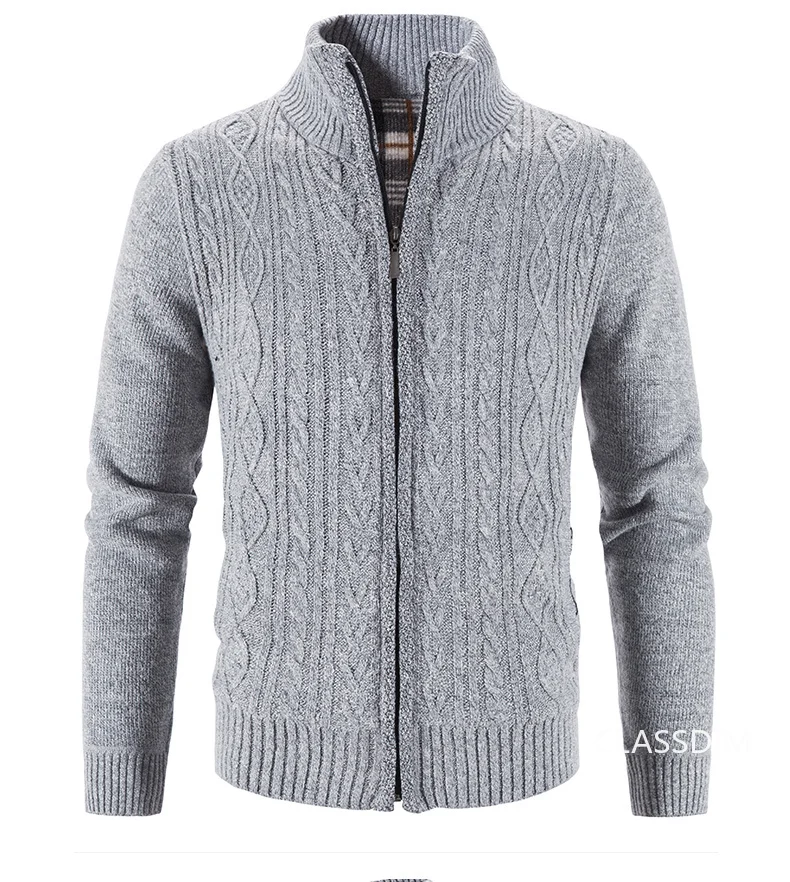 Men Winter Jackets Cardigans Casual Sweatercoats Warm Sweaters Male Stand-up Collar Slim Fit Sweaters Coats Winter Clothes 3XL Men Winter Jackets Cardigans Casual Sweatercoats Warm Sweaters Male Stand-up Collar Slim Fit Sweaters Coats Winter Clothes 3XL