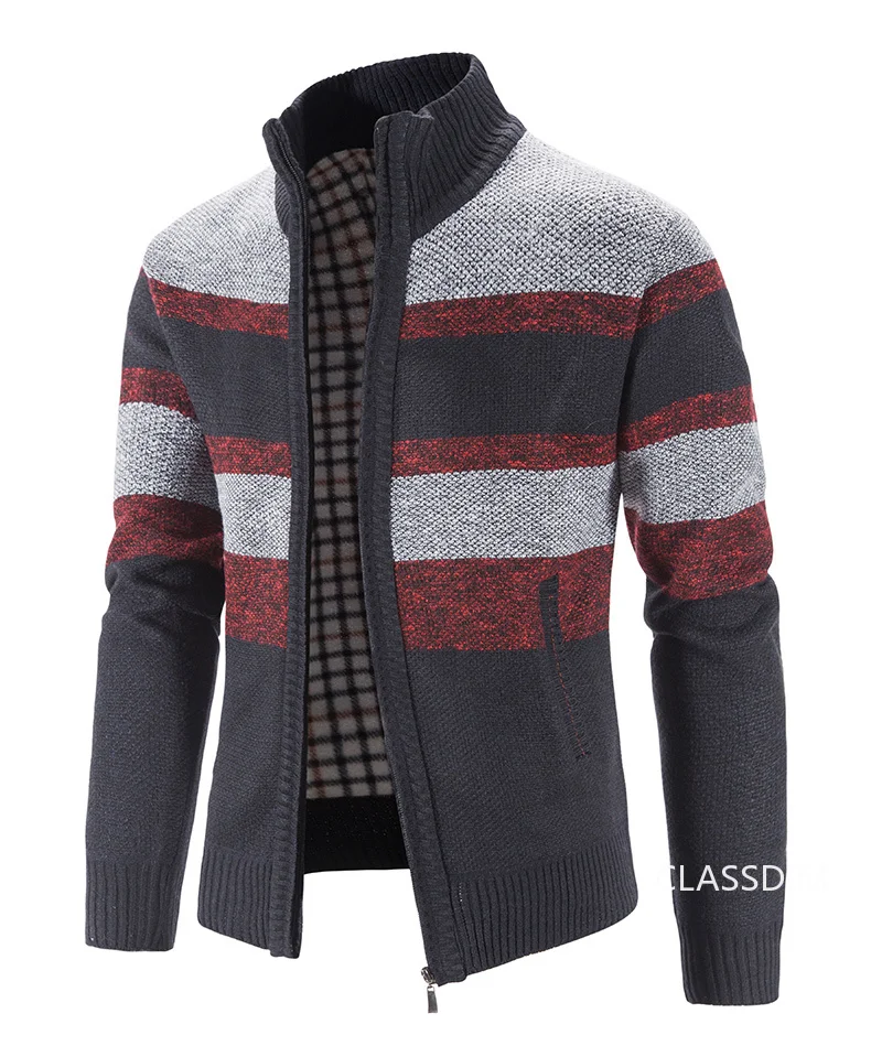 Men Winter Jackets Cardigans Casual Sweatercoats Warm Sweaters Male Stand-up Collar Slim Fit Sweaters Coats Winter Clothes 3XL Men Winter Jackets Cardigans Casual Sweatercoats Warm Sweaters Male Stand-up Collar Slim Fit Sweaters Coats Winter Clothes 3XL
