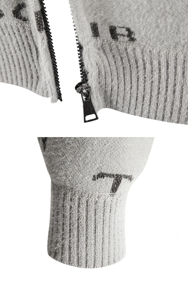 New Winter Men Hooded Sweaters Cardigan Sweatercoats Jackets Thicker Warm Casual Cardigans Hoodies Slim Fit Sweaters Size 3XL