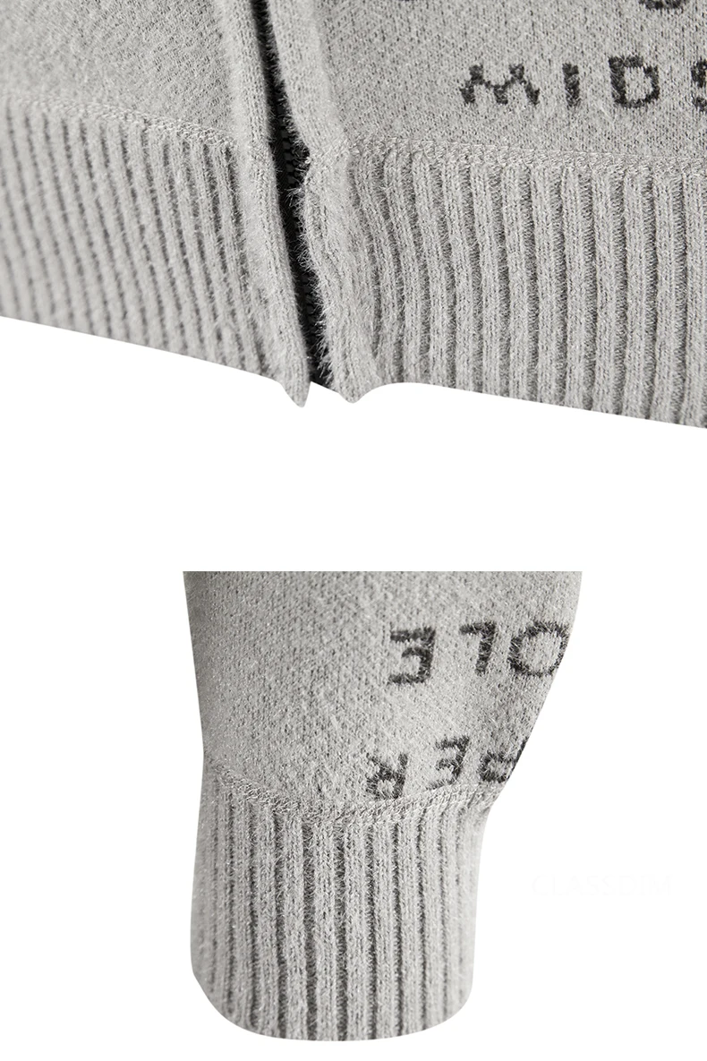 New Winter Men Hooded Sweaters Cardigan Sweatercoats Jackets Thicker Warm Casual Cardigans Hoodies Slim Fit Sweaters Size 3XL