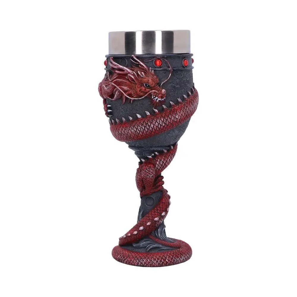 3D Retro Beer Mugs Creative Asian Dragon Goblet with Stainless Steel Inner Resin Vintage Coffee Tea Cup BEST Birthday Gift 20oz