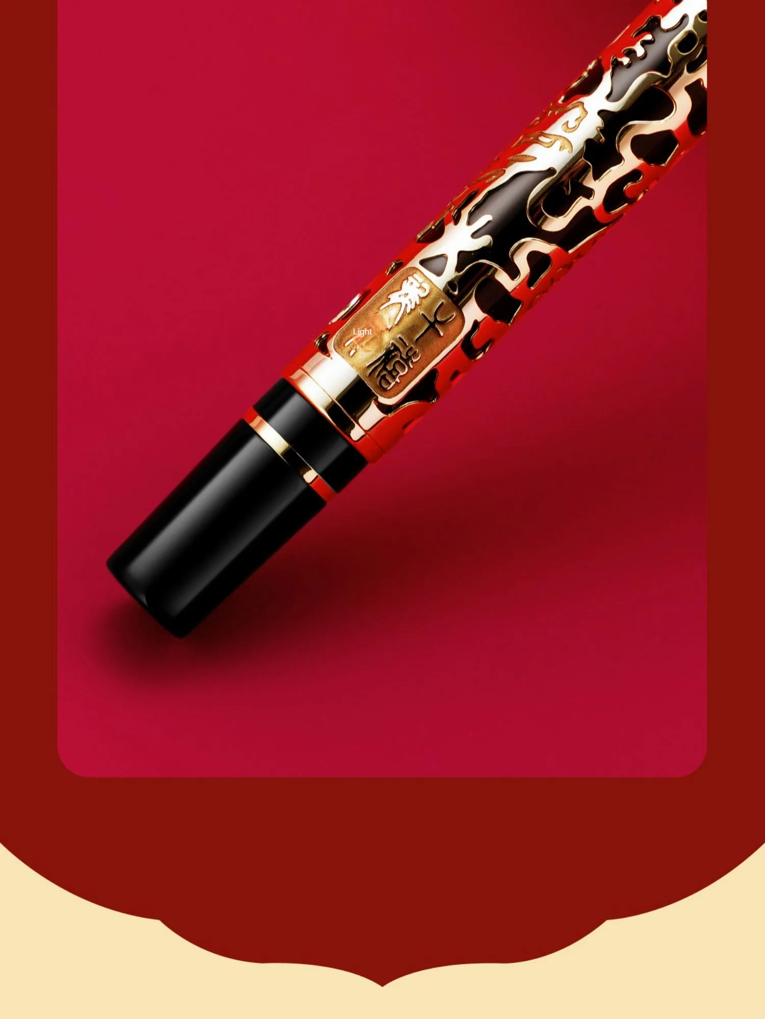 Jinhao 5000 Vintage Luxury Metal Calligraphy Beautiful Dragon Texture Carving Fountain Pen Stationery Office