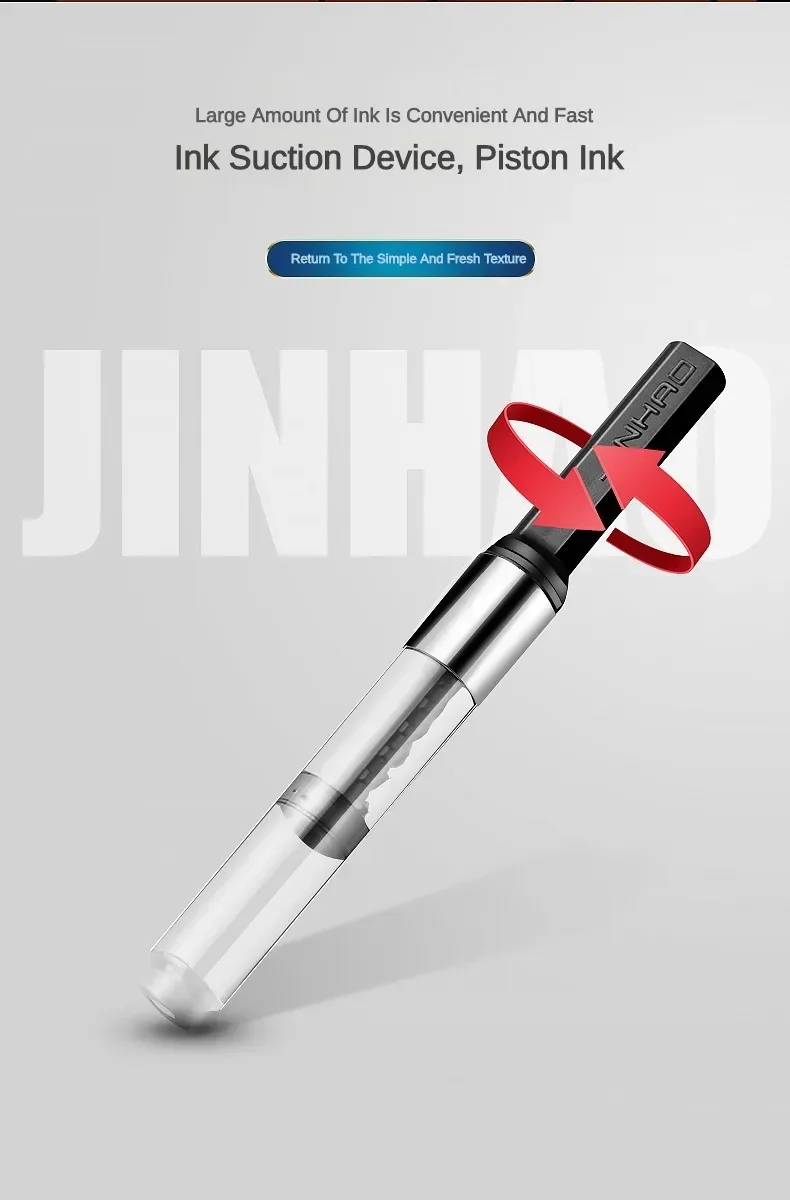 Jinhao Golden Metal Snake Fountain Pen F/1.0mm Nib Luxury Elegant Cobra Metal Writing ink Pen Stationery Office