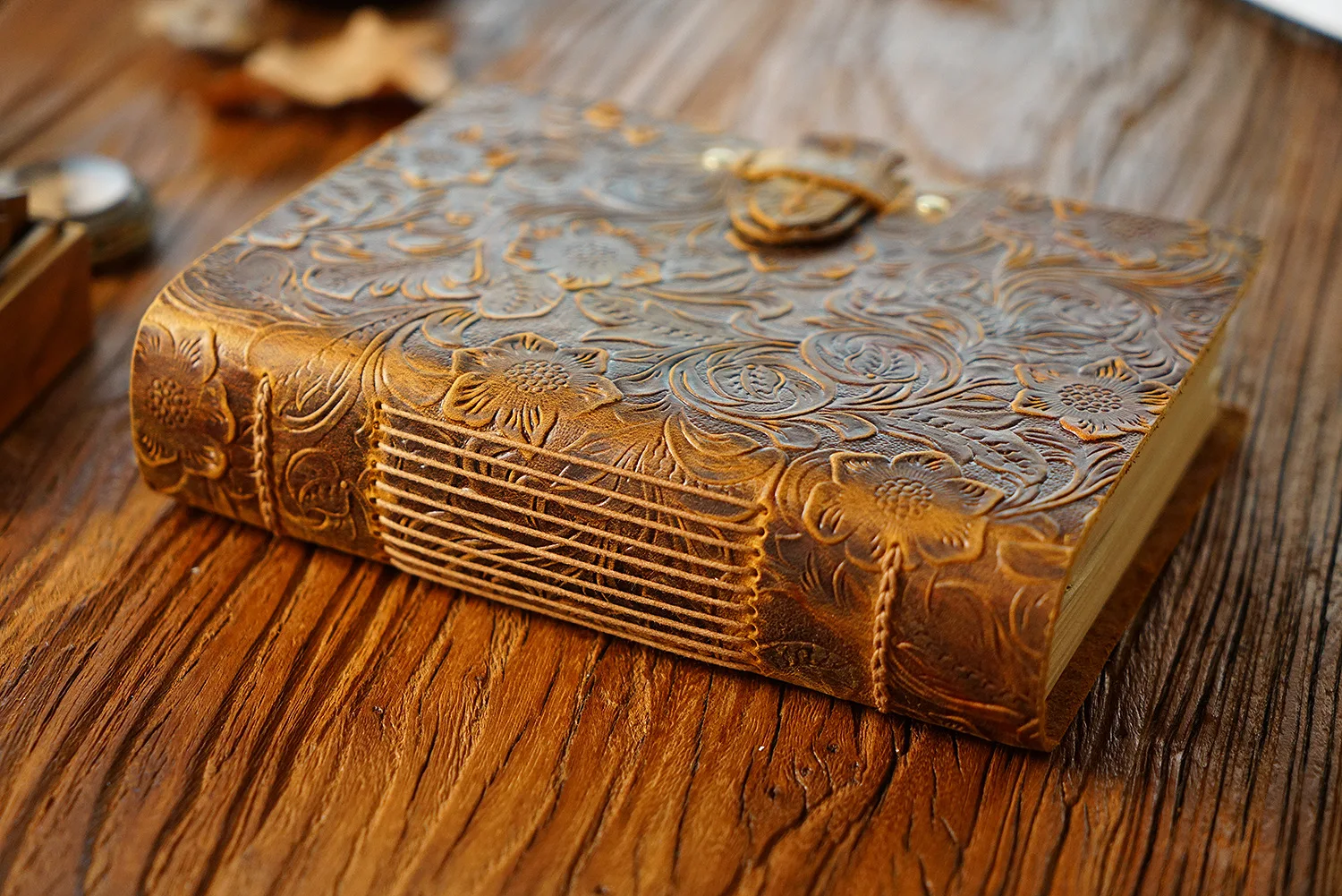 Handmade Travel Notebook Original Handmade Sketchbook Cowhide Brown Vintage Notepad Creative Notebook Diary Gift for Friends