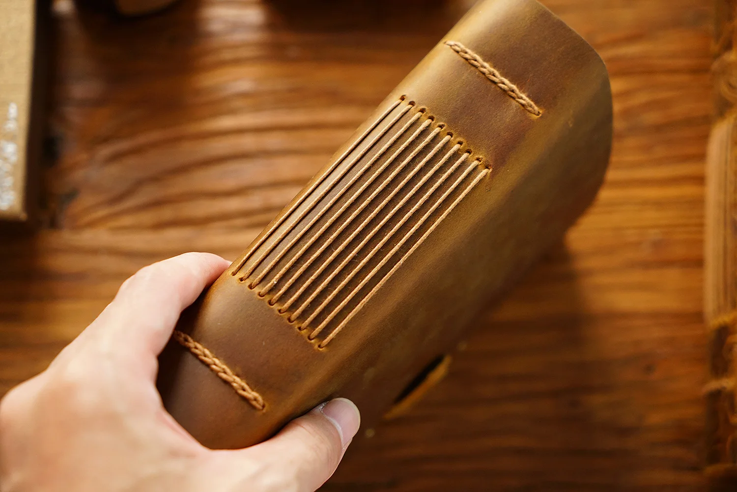 Handmade Travel Notebook Original Handmade Sketchbook Cowhide Brown Vintage Notepad Creative Notebook Diary Gift for Friends