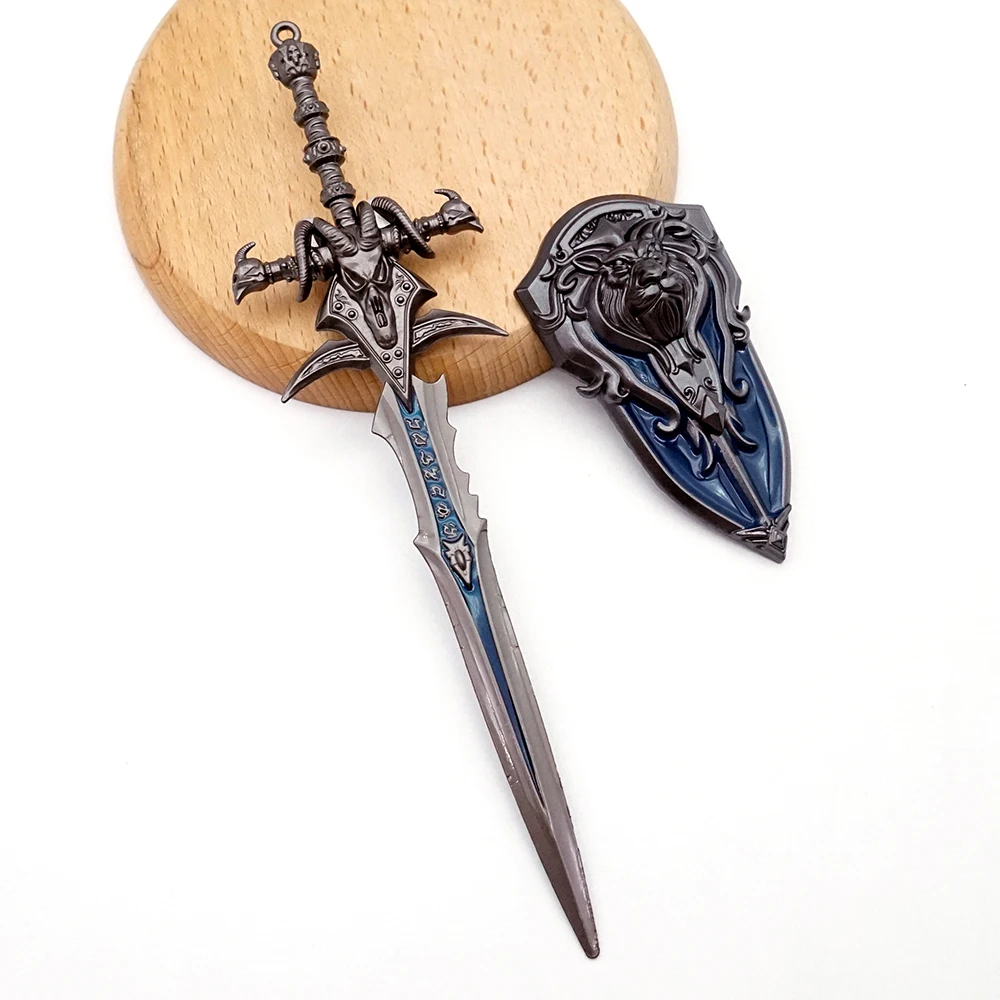 Game Shadowmourne Frostmourne Keychain Arthas Sword with Shield Keyring Men Keychains Accessories Car Key Ring llaveros Game Shadowmourne Frostmourne Keychain Arthas Sword with Shield Keyring Men Keychains Accessories Car Key Ring llaveros