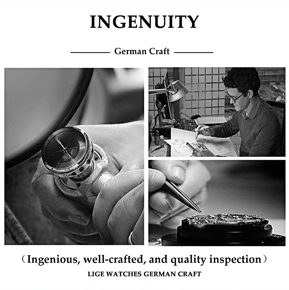 LIGE Men Digital Watch Military Sports Double Display Big Watches Fashion Waterproof Electronic Wristwatch Men Relogio Masculino