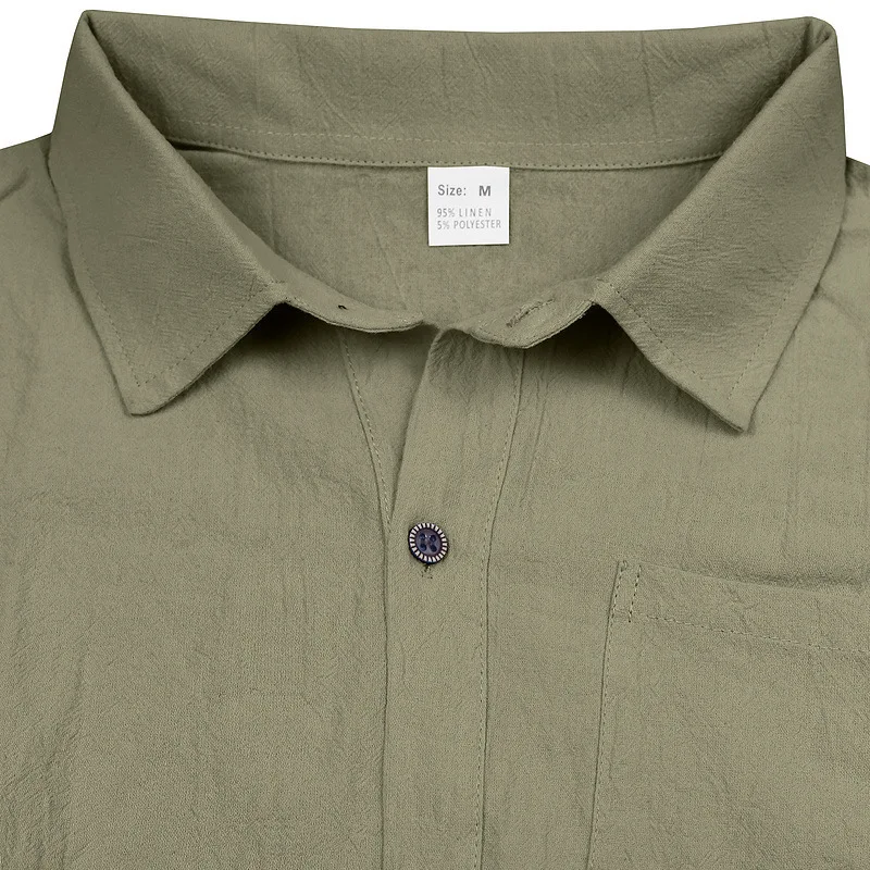 Summer casual BreathableTurn Down Collar button Sleeveless cardigan t-shirt vestMen Solid Sports Loose Beach Tops