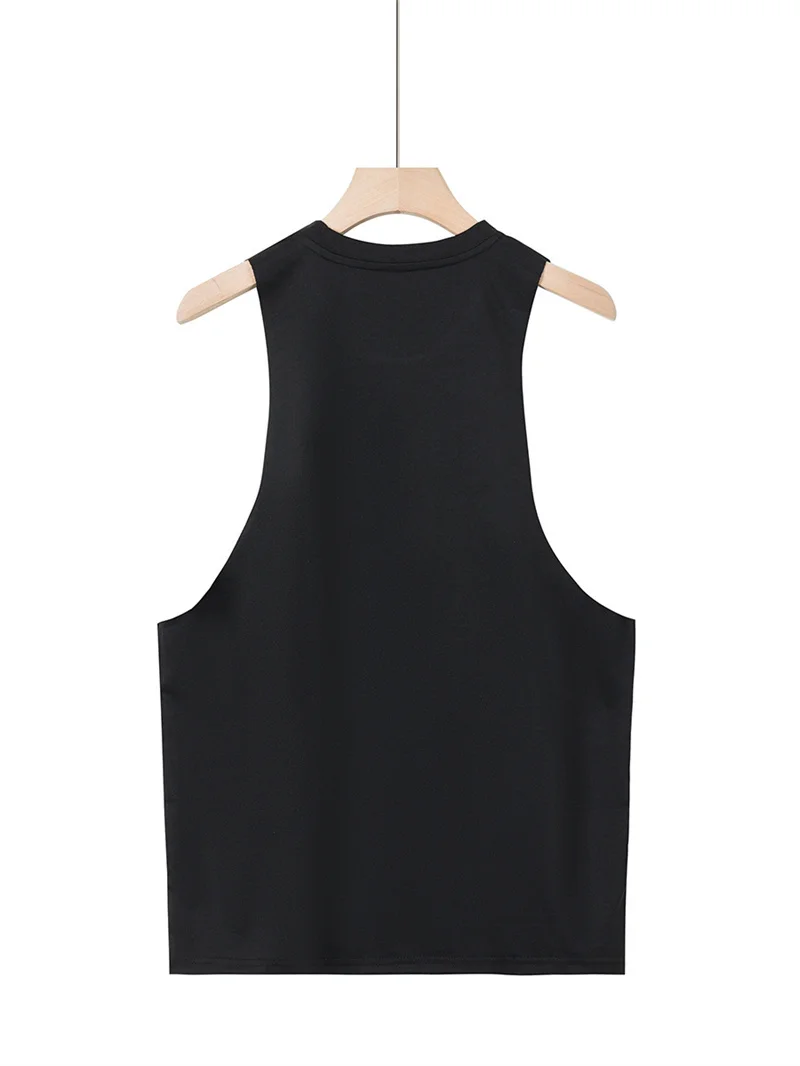 2025 NEW Summer Fitness Tank Top Men Sports tank top Fashion Comfortable Printed Loose tops printing running Sleeveless vest Men