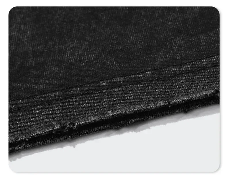 Summer Black Washed Vest Hip Hop Streetwear Tank Top Oversized Cotton T Shirt Anime Graphic Character Print Vest Tee Top