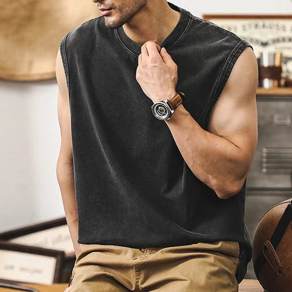 Attack on Titan Japanese anime s highly popular 2D printed 2025 summer trendy washable vest top mens clothing tank tops