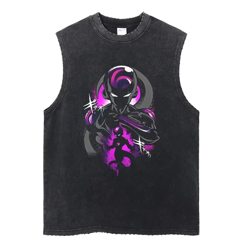 Attack on Titan Japanese anime s highly popular 2D printed 2025 summer trendy washable vest top mens clothing tank tops