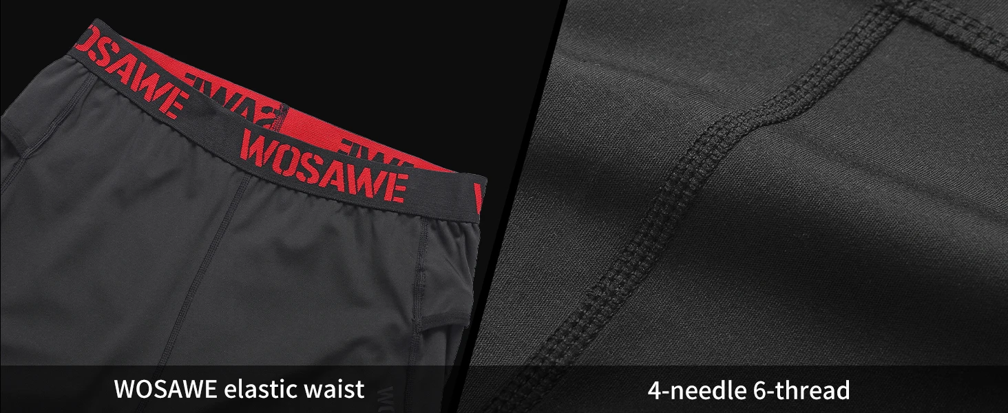 WOSAWE Summer CE1/2 Protective Motorcycle Racing Pants Men's Motocross Off-Road Pants Black Mountain Bike Cycling Moto Pants