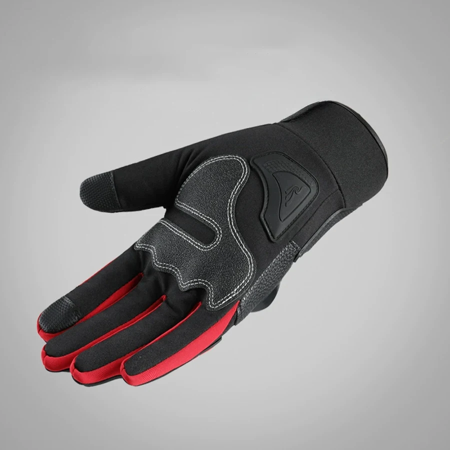 Winter motorcycle gloves, men's and women's touch screens, anti slip, anti fall, anti splash, windproof, motorcycle thermal glov