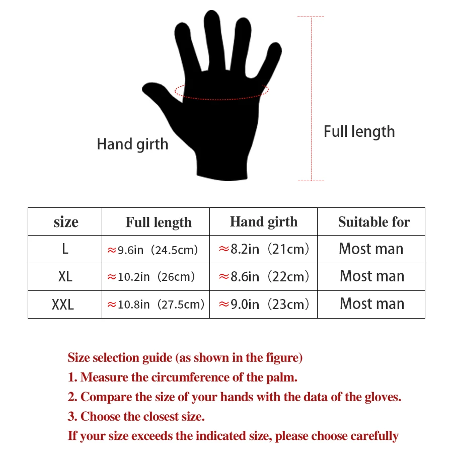 Winter motorcycle gloves, men's and women's touch screens, anti slip, anti fall, anti splash, windproof, motorcycle thermal glov