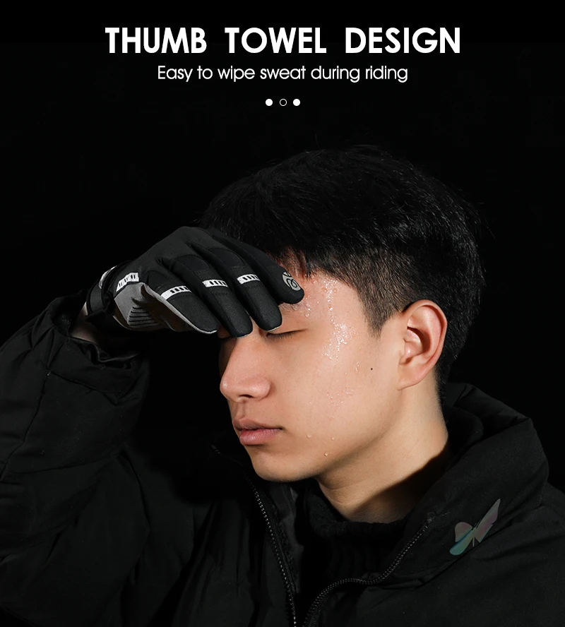 WEST BIKING Cycling Gloves Full Finger Bicycle Sports Gloves Men Women Spring Autumn Gym Motorcycle  Camping Hiking Gloves