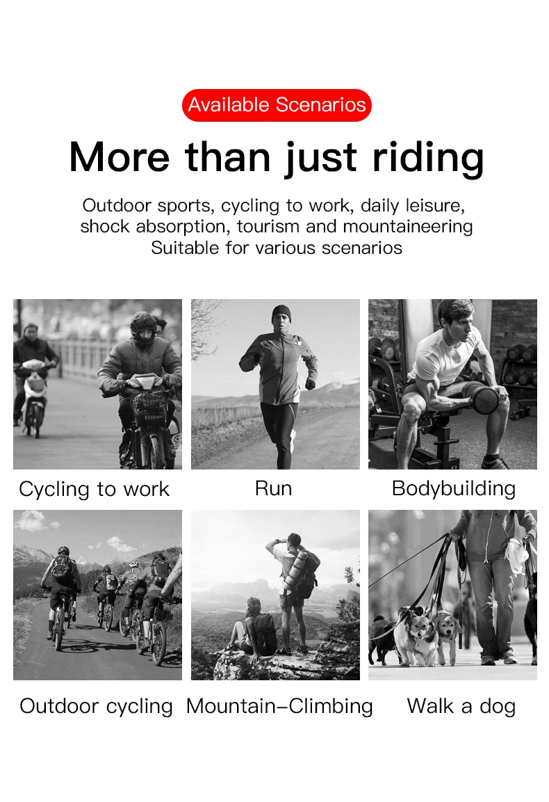 Autumn Winter MTB Cycling Long Finger Gloves Non-Slip Wear Shock Proof Breathable Touch Screen Bicycle Motorbike Gloves Men