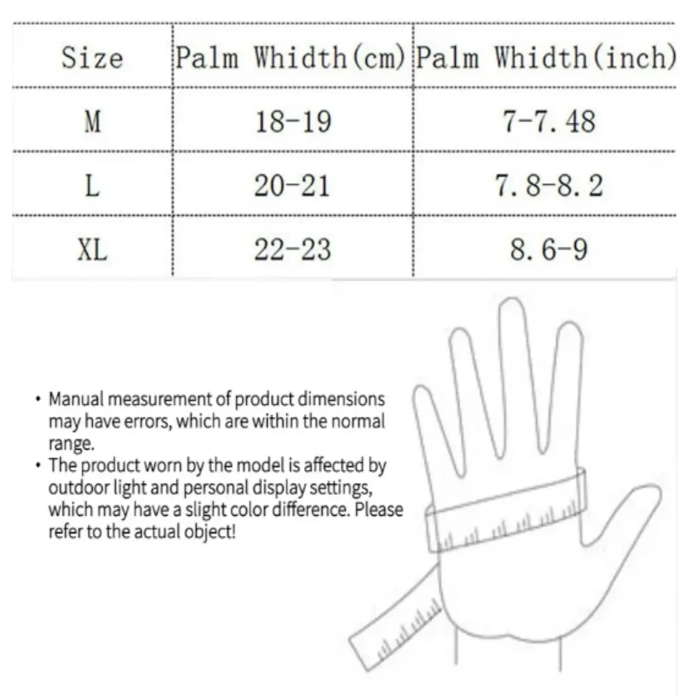 1Pair Motorcycle gloves Tactical Gloves Cycling Glove  Riding Ski Full Finger Finger Gloves