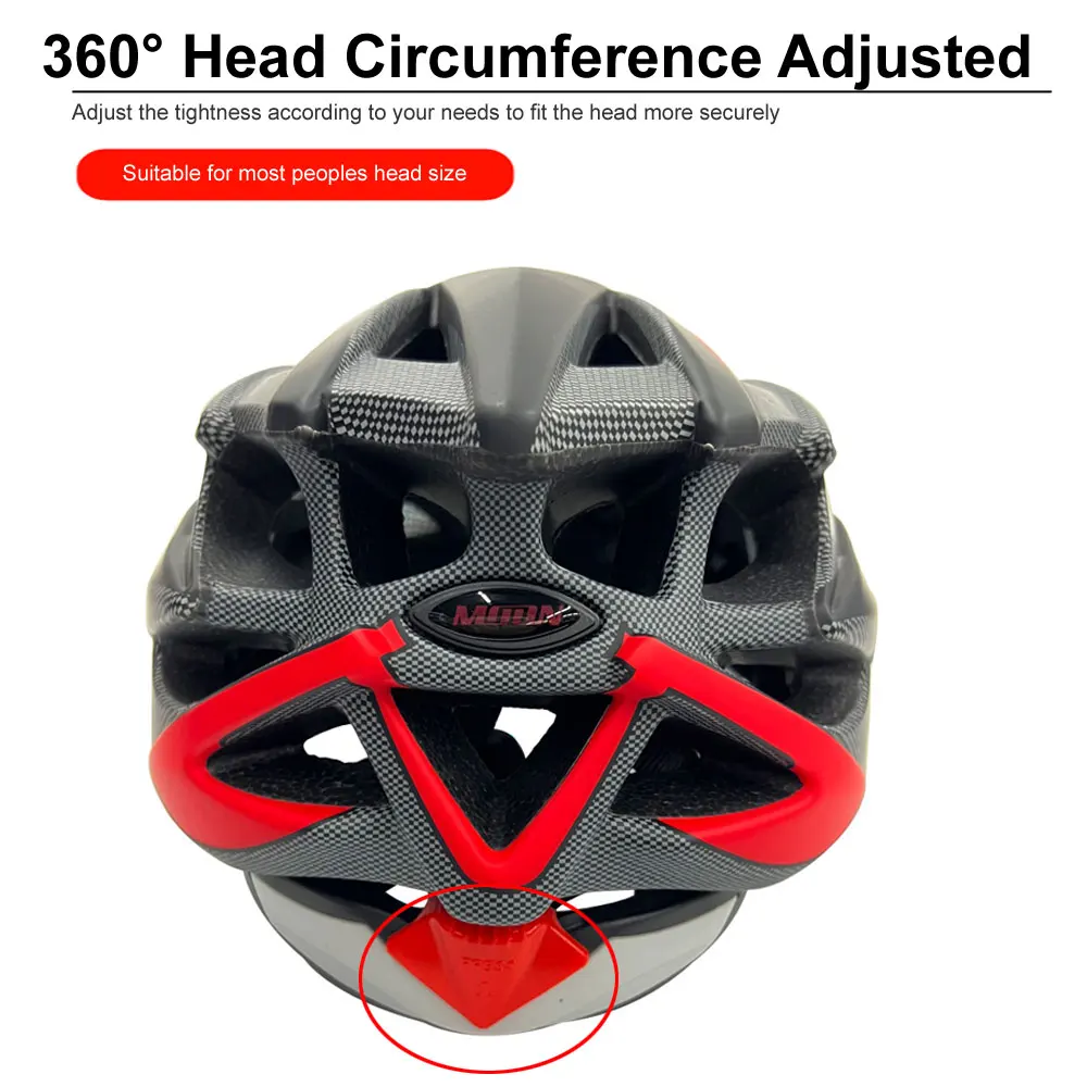 Lightweight Cycling Safety Helmet Outdoor Motorcycle Bicycle Helmet With Removable Visor Glasses MTB Mountain Road Bike Helmet