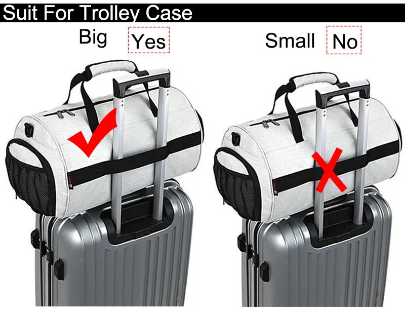 Men Gym Bag Dry Wet For Yoga Women Training Tas Travel Sac De Sport Outdoor Swim Women Shoes Fitness Weekender Shoulder Handbags