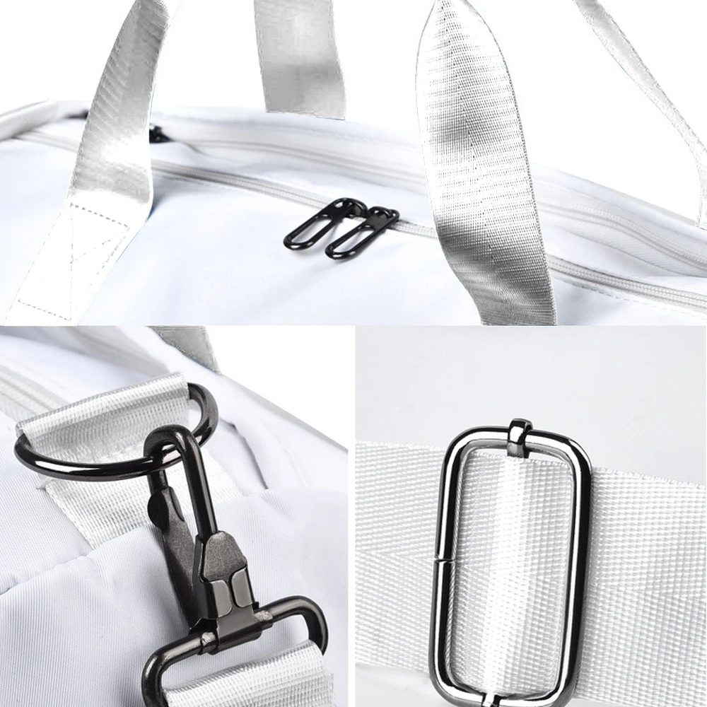 1pcs Gym Bag Womens Mens with Shoes Compartment and Wet Pocket Travel Duffel Bag for Women for Plane Sport Gym Tote Bags Swimmin