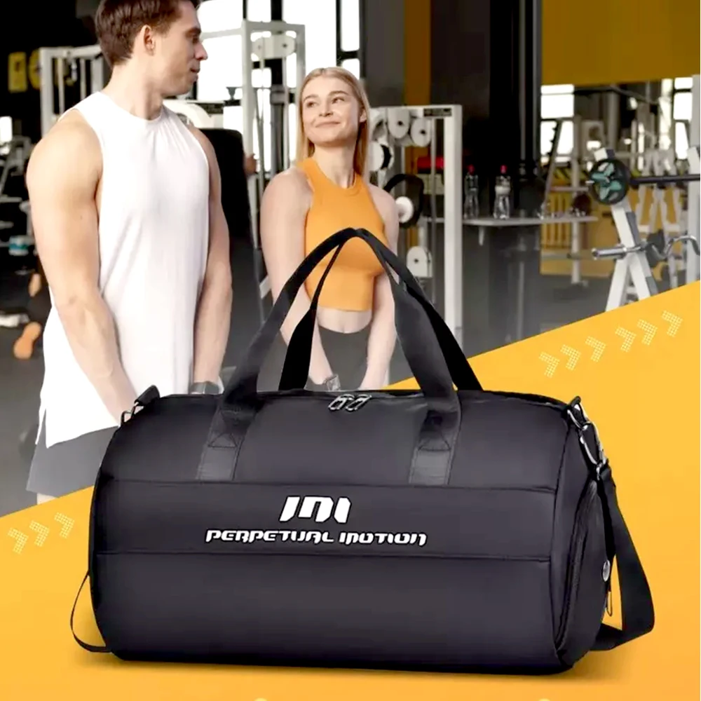 1pcs Gym Bag Womens Mens with Shoes Compartment and Wet Pocket Travel Duffel Bag for Women for Plane Sport Gym Tote Bags Swimmin