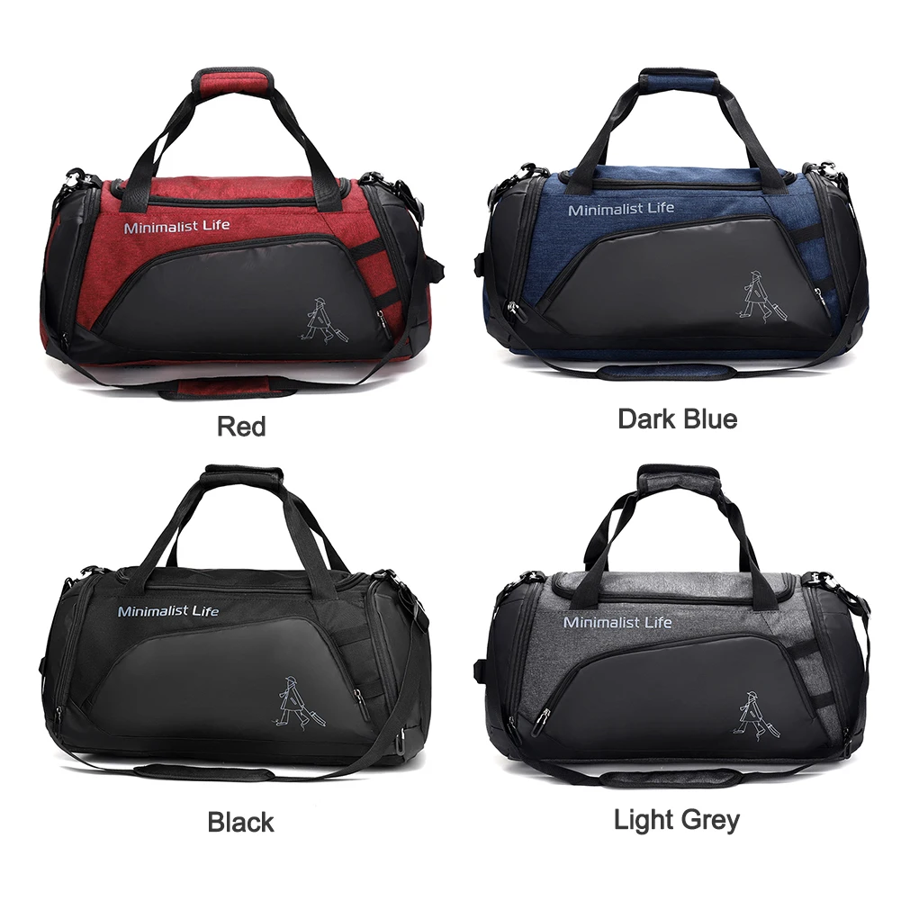 Fitness Bag Nylon Sports Backpack Large Capacity  Fitness Training Bag Multifunctional Wear-resistant Bags for Outdoor Football