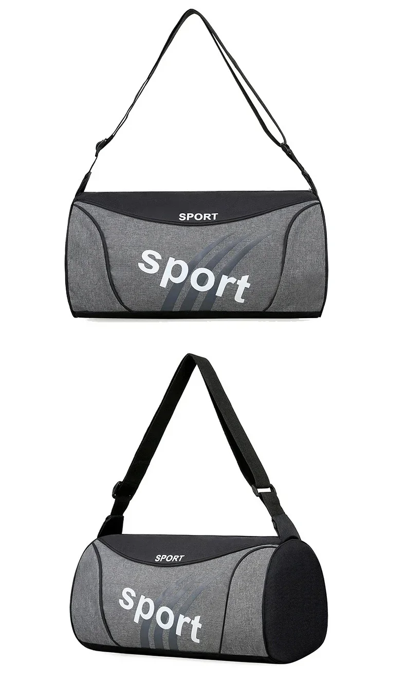 Women's & Men's Gym Bag Unisex Outdoor Crossbody Shoulder Backpack Personalized Duffel Overnight Travel Yoga Sports Bag