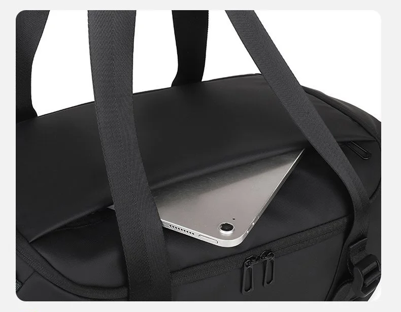 Fitness Gym Shoulder Bag with Shoes Pocket Travel Duffel Trip Luggage Backpack Large Capacity Outdoor Sports Training Handbag