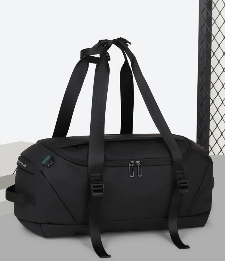 Fitness Gym Shoulder Bag with Shoes Pocket Travel Duffel Trip Luggage Backpack Large Capacity Outdoor Sports Training Handbag