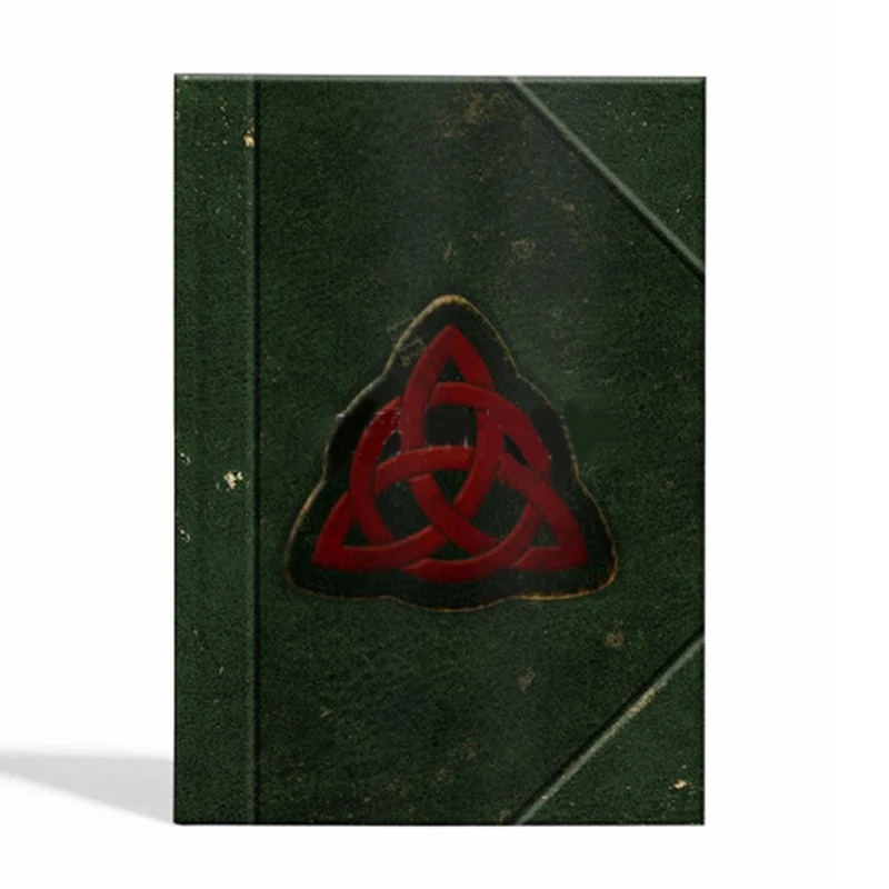 1pc Book Of Shadows Green Cover Bound Blank And Lined Journal 350 Pages Spells Records Spellbook Retro Gifts