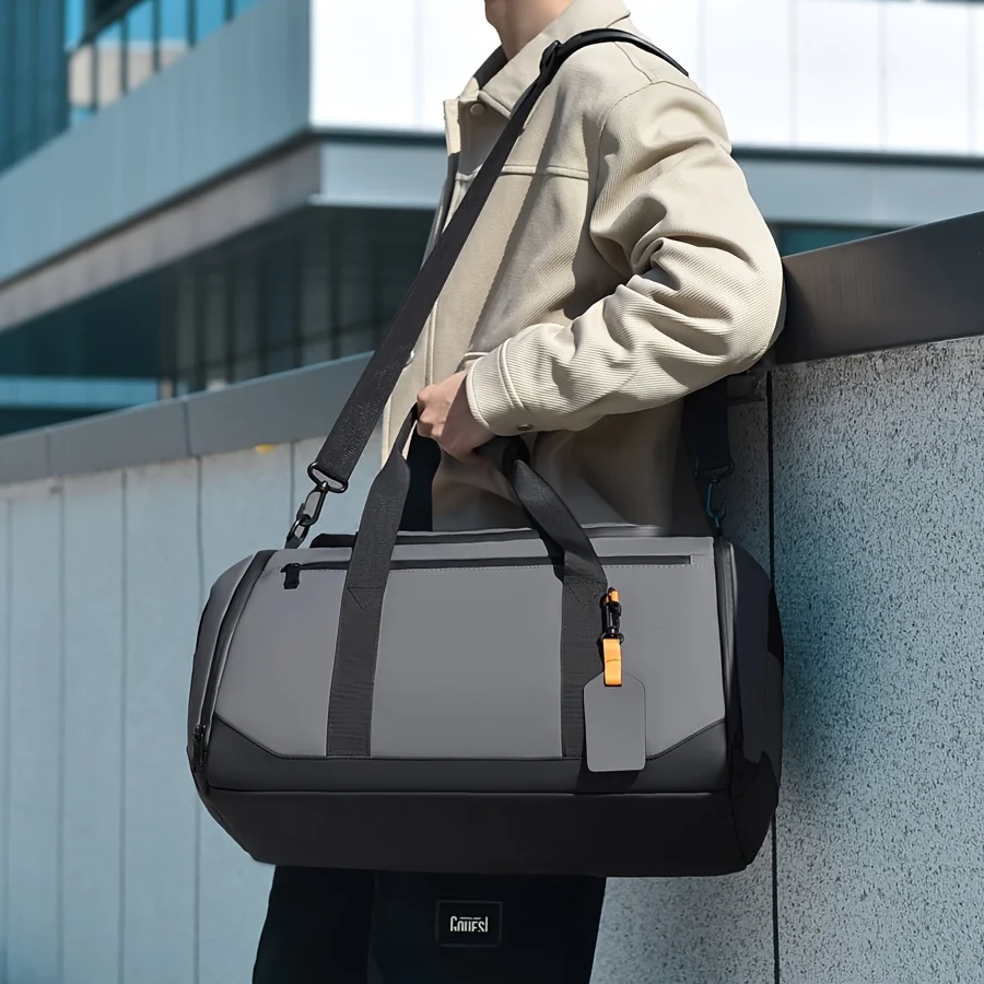 Large Capacity Travel Duffel Bag - Durable Oxford Cloth, Spacious & Stylish Overnight Sports Gym Bag with Multiple Compartments