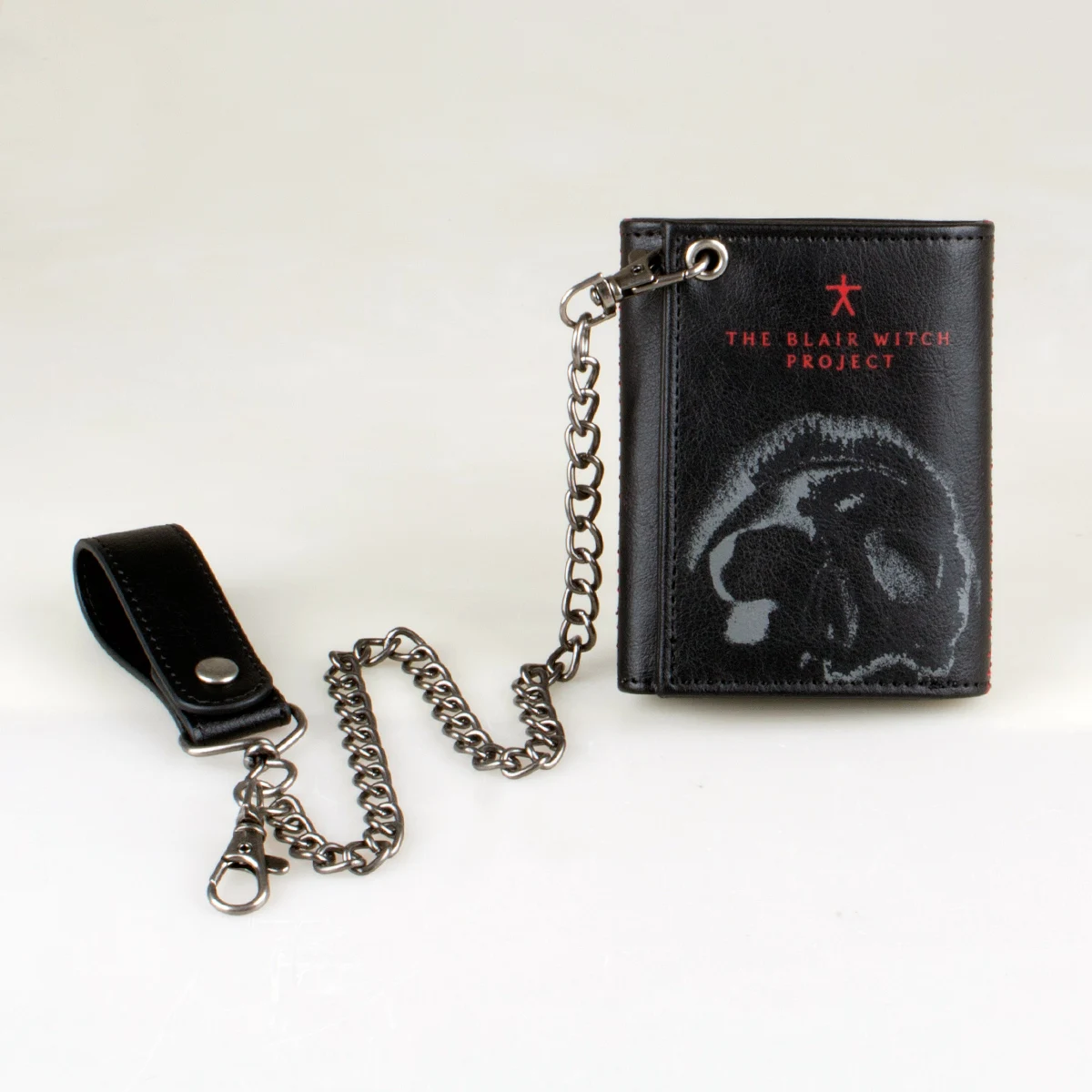 High-Quality Printed Triple-Fold Chain Wallet Fashionable Card Holder with ID Window